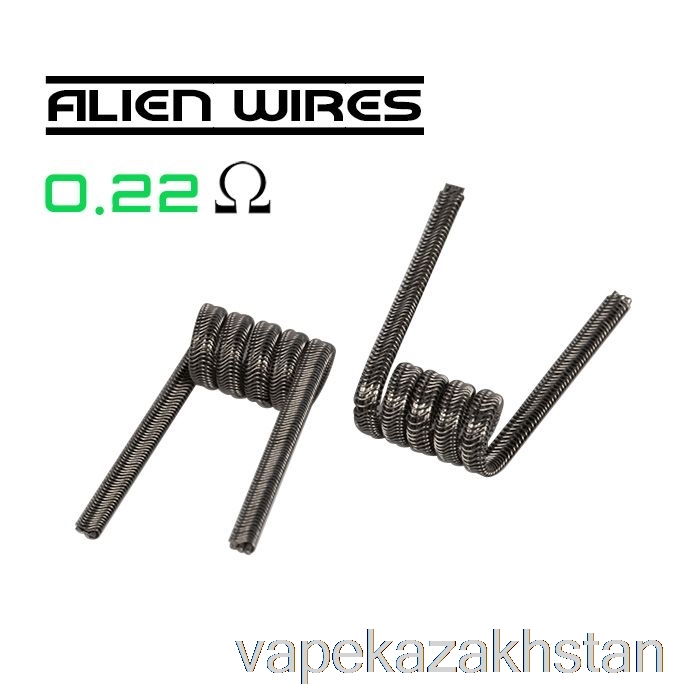 Vape Kazakhstan Wotofo Comp Wire - Prebuilt Coils 0.22ohm Alien - Pack of 10